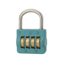 Fth - Cadenas M54 À Combinaison, 4 Chiffres, Combinaisons Modifiables, Base De 43mm, Bleu Turquoise Ral 5018