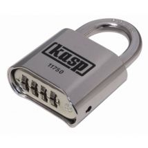 Cadenas Kasp K11750D argent avec serrure à combinaison