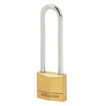 Master Lock - Cadenas laiton 30mm à clé anse haute masterlock - 130EURDLJ