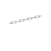Cadenas zincada de acero 8 mm 10 m Gris