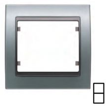 Cadre 2 éléments vertical aluminium fusion BJC Mega 22102-AF