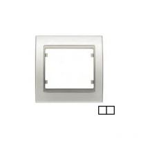 Cadre 2 éléments white pearl mabe BJC Mega 22002-BP