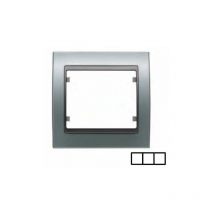 Cadre 3 éléments aluminium fusion BJC Mega 22003-AF