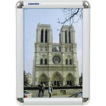 Franken - BS0701 Cadre photo transparent, argent (l x h x p) 240 x 327 x 12 mm din A4