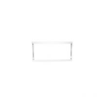 Delitech - Cadre Aluminium pour Dalle led 60x30cm - Finition Blanc