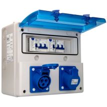 EDM - Panneau avec bases, câblage et protections Solera 1311A-I85
