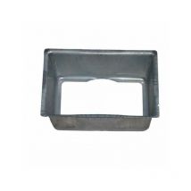 La Ventilazione - Cadre de caillebotis en acier galvanisé 108X108 h 55