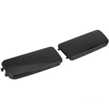 Cadre de couverture pour phare antibrouillard avant en abs noir - Compatible E30, E36, E46 318, 323, 325 (3)