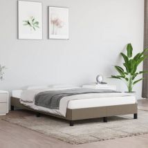 Furniture Limited - Cadre de lit sans matelas taupe 120x200 cm