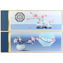 Tableau dkd home decor 180 x 3 x 60 cm oriental (2 pièces)