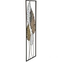 Mauroferretti - Cadre en métal Feuilles 30.5 x 2.5 x 99.5 cm