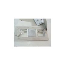 Cadre Led Blanches 3 Modules Blanc Brillant Pour Système Radio Mp3 Encastrable (non Incl) Audiopoint Friedland D20.673.022wmp3