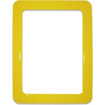 Cadre magnétique autocollant, taille 16,0x11,8cm - jaune