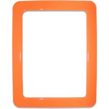 Cadre magnétique autocollant, taille 16,0x11,8cm - orange