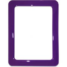Cadre magnétique autocollant, taille 16,0x11,8cm - violet