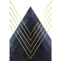 Cadre métal argenté 20x30cm