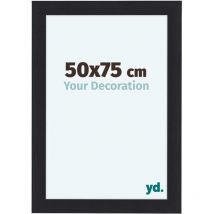 Cadre Photo 50x75 cm - Noir Grain de Bois - mdf - Como.