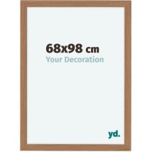 Yd. - Cadre Photo 68x98cm Noyer clair mdf Como.
