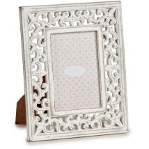 Cadre photo en bois décoré lira, 19,6 x 11,5 x 24,5 cm