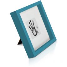 Cadre photo - Blumfeldt Casa Chic camden - 23 x 23 cm - bois - turquoise