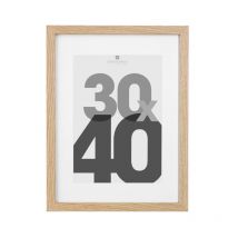 Cadre Photo Bois 'Eva' 30x40cm Naturel