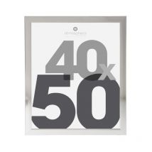 Cadre Photo 'Classique' 40x50cm Argent