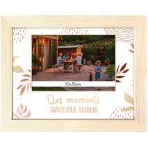 Cadre photo - Des moments gravés pour toujours