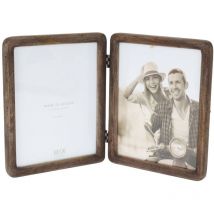 Cadre photo en bois, 38,5 x 1,7 x 24 cm
