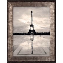 Cadre photo Hestia acier 24x30 cm, en bois massif - marque française