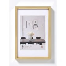 Design design, ES040G Steel Style, Kunststoff-Bilderrahmen, 30x40 cm, gold - Walther