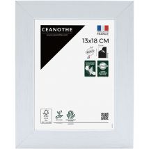 Emotion - Cadre Photo Blanc 13x18 cm et 18x13 cm - Cadre Photo Bois fsc - Convient au Format A6 et Carte Postale – Fabriqué en France – Cadre Photo