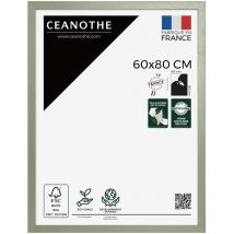 Emotion - Cadre Photo Vert clair 60x80 cm et 80x60 cm - Cadre Photo Bois fsc - Convient au Format A2 et Affiche Poster – Fabriqué en France – Cadre