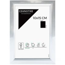 Imagine - Cadre Photo Aluminium 10x15 cm - Cadre pour Photo 10x15 cm convient au A6 et Carte Postale – Marque Française – Cadre Photo Primo Aluminium