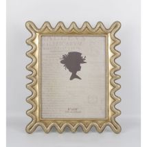 Porte Photo En Résine Doré