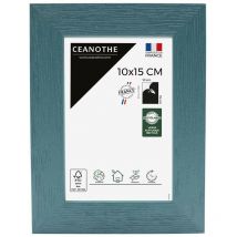 Emotion - Cadre Photo Vert 10x15 cm et 15x10 cm - Cadre Photo Bois fsc - Convient au Format A6 et Carte Postale – Fabriqué en France – Cadre Photo