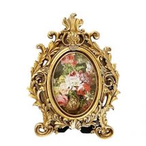 Cadre photo vintage en résine pour bureau, support pour photo, décoration d'intérieur
