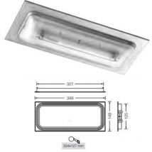 Normalux - dunna Cadre d'éclairage de secours encastré à led pour luminaires encastrés