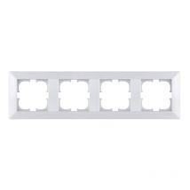 Cadre quadruple 4x blanc Exen Odak