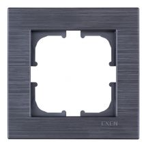 Cadre simple gris brossé Exen comfort