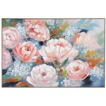 Ixia - Cadre Toile Fleurs 120 x 5 x 80 cm