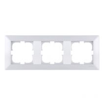 Cadre triple 3x blanc Exen Odak