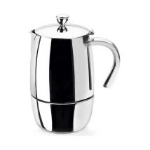 Lacor - Cafetera Express Luxe inox 6 Tazas