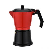 Cafetera Italiana Feel Maestro MR-1657-6 Negro Rojo Aluminio 300 ml 6 Tazas - Marca: Feel Maestro - EAN: 4820268321503