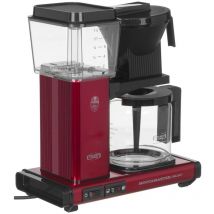 10moons - cafetière moccamaster kbg select rouge métallisé