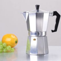 Cafetière à expresso en aluminium pour 3 tasses de café (150 ml)