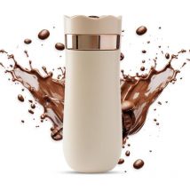 Treetalk - Cafetière à Piston avec Filtres Brassage Thermique Double Paroi Isolée Cafetière French Press et Thermos en Portable Cafetiere a Piston