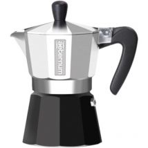 Aeternum - Cafetière Black Pearl Die -Cast en aluminium 3 tazze