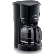 Severin - 4320 Cafetière noir Nombre de tasse=10 verseuse en verre, fonction de conservation de la chaleur