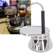 Treetalk - Cafetière italienne, cafetière moka à bec unique, cafetière de camping, mini expresso à induction, filtre à expresso pour la cuisine, les