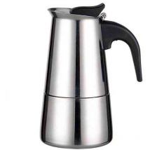 Cafetière Italienne Moka, inox Moka Express, Cafetière de 2 Tasses/100 ml, Machine a Cafe Italienne, Cafetières Italiennes Compatible Toutes Sources
